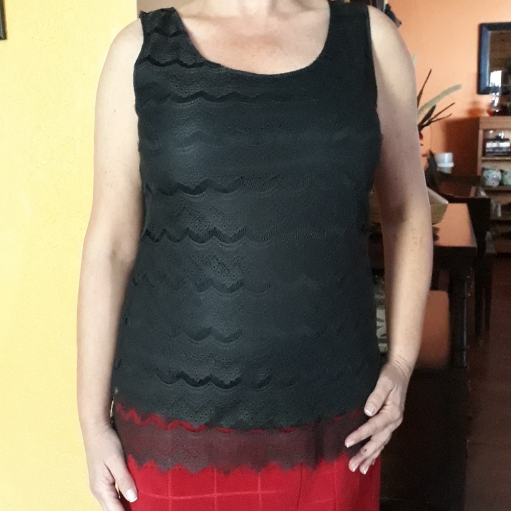 Banana Republic tank lace top